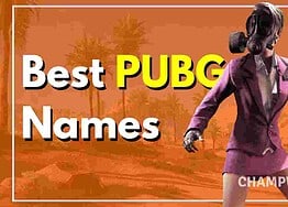 700 Best Pubg Names Stylish Cool Funny Pubg Names