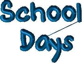 School Days design