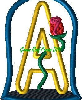 Letter in a Jar Complete Alphabet 4x4 size