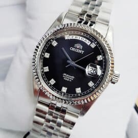 ORIENT PRESIDENT Oyster CEV0J003 SEV0J003 JAPAN Automatic Sapphire Black  Watch - Chronospride