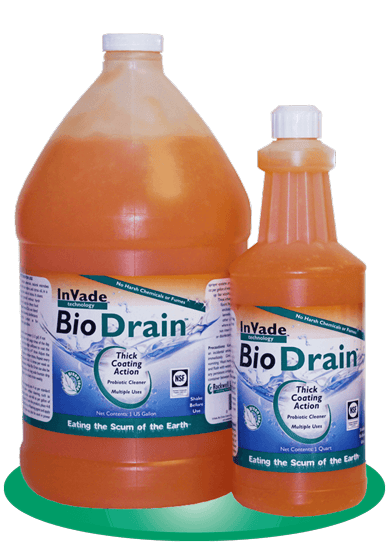 InVade Bio Drain jug and gallon