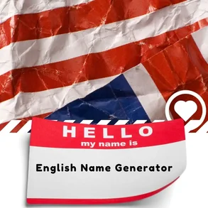 English Name Generator