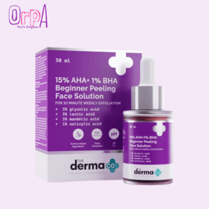 The Derma Co 15% AHA+1% BHA Beginner Face Peeling Solution