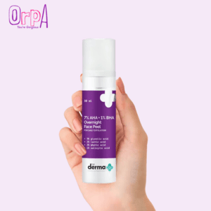 The Derma Co 7% AHA + 1% BHA Overnight Face Peel