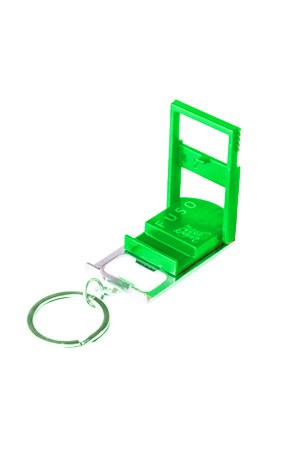 green multi tool keychain
