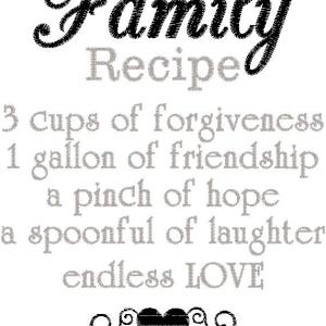 Family Recipe