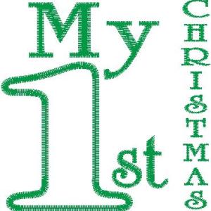 Baby First 46 Design Collection: My First Christmas