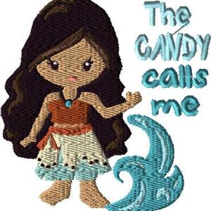 Water Girl costume Halloween 4x4 Saying