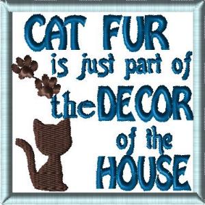 CatHair Towel Applique Box