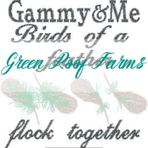 Gammy 4x4 design Gammy and me Birds of a Feather