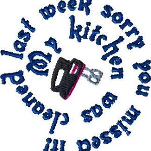Cooking Funny Sayings Kitchen Clean last with a Knockdown file