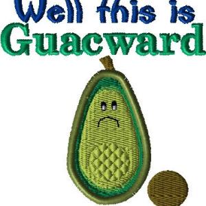 Veggie Saying Guacward