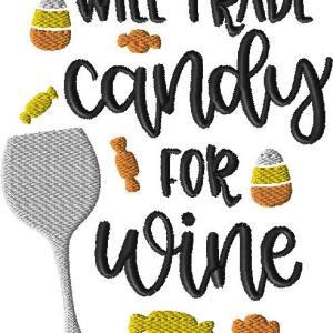 Candy for Wine 4x4 and 5x7