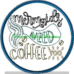 Mermaid Coffee Sachet 4x4