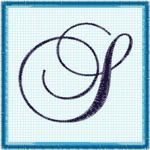 Lace 6x6 Alphabet Collection; S