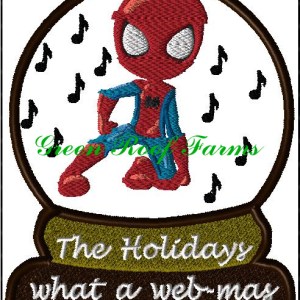 Snow Globe Spider Boy