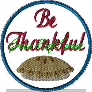 Thanksgiving Sachet 4x4