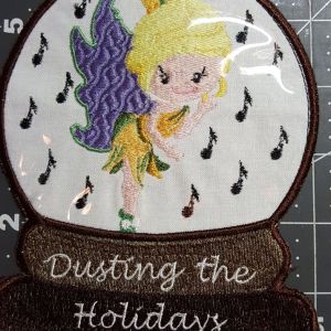 Snow Globe kid dressed as Fairy Girl