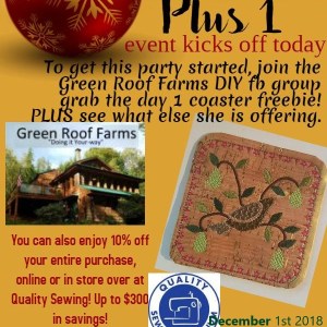 A Partridge in a Pear Tree Coaster