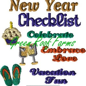 New Year Checklist