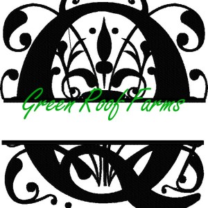 4x4 Royal Font Split with knockdown: Q