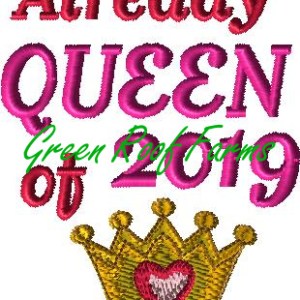 Queen of 2019