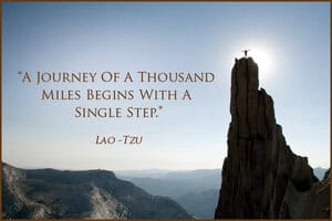 a journey of 1000 miles