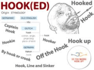 hooked