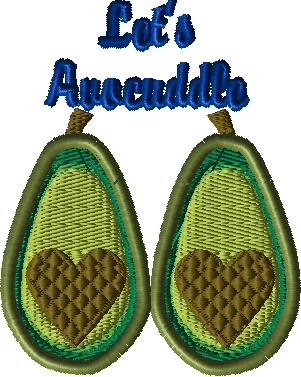 Veggie Saying Avocado