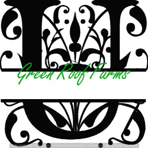 4x4 Royal Font Split with knockdown: U