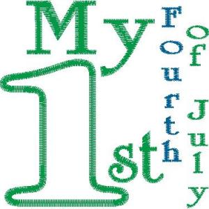 Baby First 46 Design Collection: My First Fourth of July