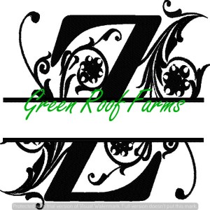 4x4 Royal Font Split with knockdown: Z