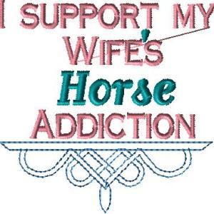 I support my Wife's Horse Addiction 4x4