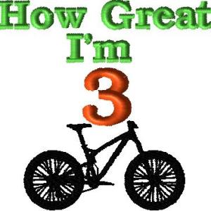 How Great I'm (Age) with bike