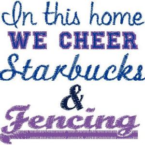 Starbucks and Fencing