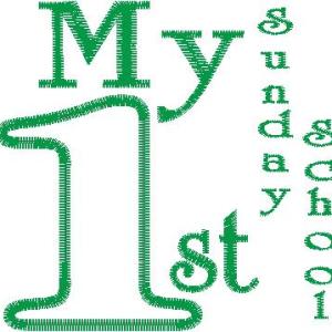 Baby First 46 Design Collection: My First Sunday School