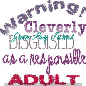 Novelty Sayings 7 designs Design Pack 1