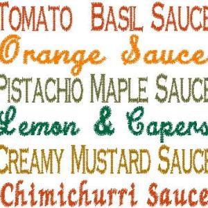 All Gluten Free Sauce Design Collage 4x4
