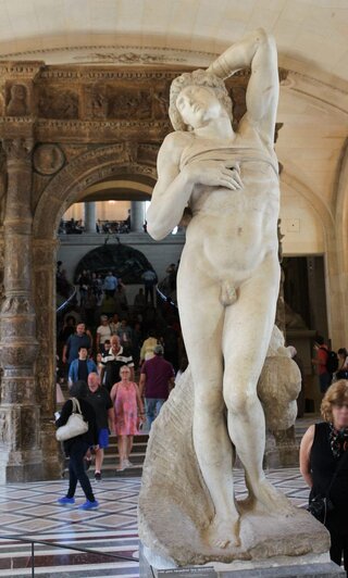 Michelangelos Sklaven, Louvre, Paris
