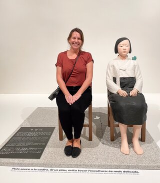 Kim Eun-Sung & Kim Seo-Kyung, "The Statue of a Girl in Peace", 2019, Collection Museu de l'art Prohibit