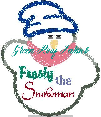 Frosty Applique 4x4