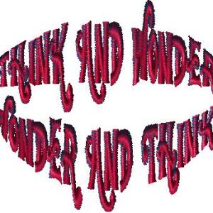 Think and Wonder Inspirational Saying 4x4