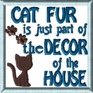 CatHair Towel Applique Box