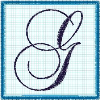 Lace 4x4 Alphabet Collection; G