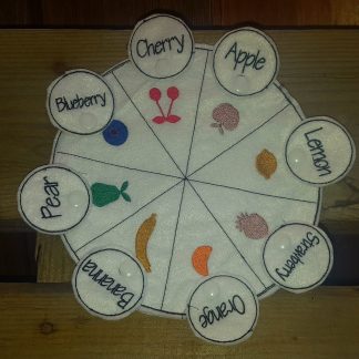 Fruit Play Wheel 4 sizes included
