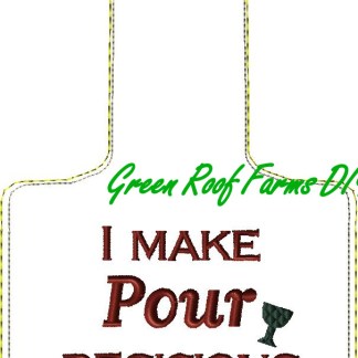 Pour Decisions Topper 6x10 hoop