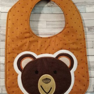 Applique (4x4) and ITH Bib (200x300) Bear Theme