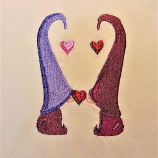 Gnome Valentines Pack (9 designs) 4x4