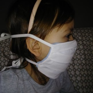 Small Child No touch face mask template 1 hooping ITH file