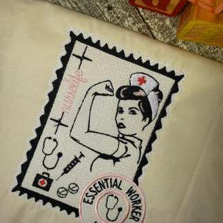 Nurse Stamp (5x7) 2-designs